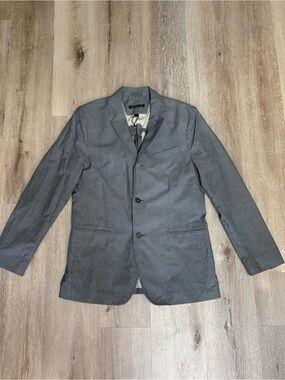 NWOT John Varvatos Star USA Light Gray Pinstripe Sport Coat, Size 40